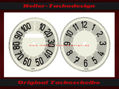 Tachoscheibe für + Uhr DKW F5 F7