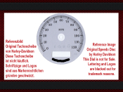 Speedometer Sticker for Harley Davidson Dyna Low Rider...