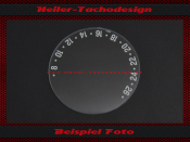 Speedometer Glass Traktormeter Güldner G35S 7 to 27 kmh