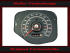 Speedometer Sticker for Ford Mustang 1969 to 1970 Shelby GT350 & GT 500 Mph to Kmh