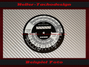 Traktormeter Speedometer Disc for Eicher Wotan II 3014