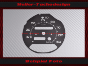 Speedometer Sticker for Chevrolet Chevy G10 G20 G30 Van...