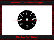 Tachometer for Mercedes Benz W108 W109 280 S VDO 6 RPM...